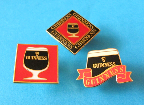 Guinness pint pin - pin, badges
