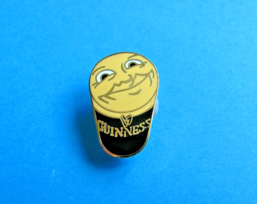 Guinness smiley pint pin - smiley,