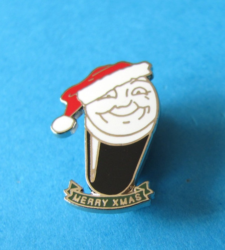 Guinness father christmas pint - father,