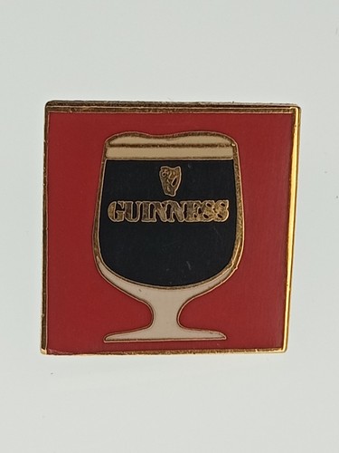 Vintage guinness red square - guinness,