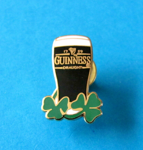 Quality enamel guinness pint - enamel,